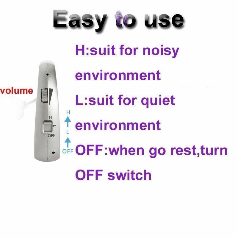 Rechargeable Digital Hearing Aids Assistance Severe Loss BTE Ear Aids HIGH-POWER - Deals Kiosk