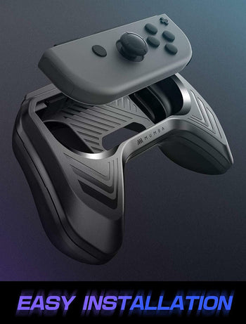 Mumba 2 Pack for Nintendo Switch Joy-Con Controllers Handle Grip Kit Holder ABS - Deals Kiosk