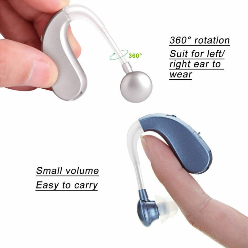 Rechargeable Digital Hearing Aids Assistance Severe Loss BTE Ear Aids HIGH-POWER - Deals Kiosk