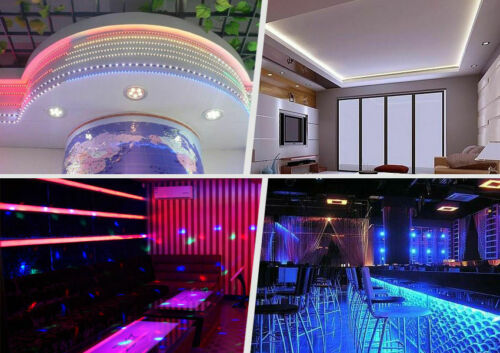 5M RGB 3528 5050 Waterproof LED Strip Light SMD 44 IR Remote 12V Power Full Kit - Deals Kiosk
