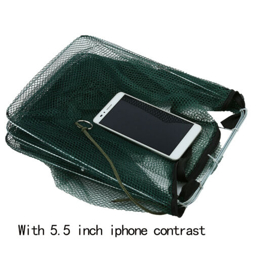 Heavy Duty 6/12 Holes Umbrella Foldable Fishing Trap Cast Net Shrimp Minnow New - Deals Kiosk