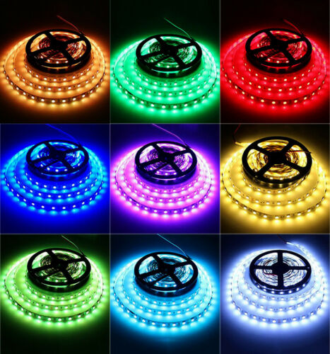 5M RGB 3528 5050 Waterproof LED Strip Light SMD 44 IR Remote 12V Power Full Kit - Deals Kiosk