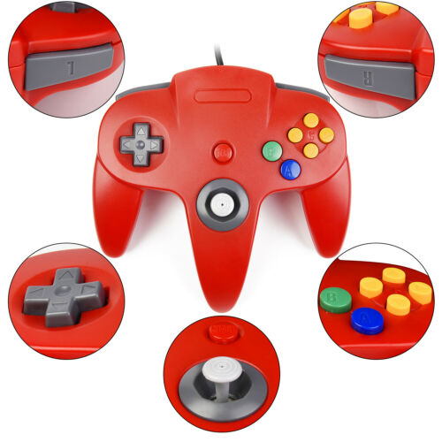 For Nintendo 64 N64 Controller Video Game Console Gamepad Joystick Joypad Wired - Deals Kiosk