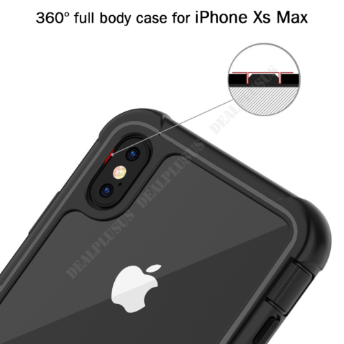 For iPhone XS Max XR X Shockproof Hybrid+Screen Protector Clear Hard Case Cover - Deals Kiosk