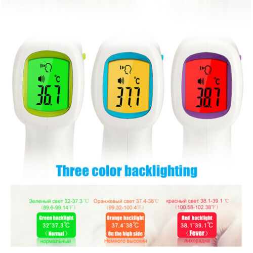 No Touch Digital Infrared Thermometer for Adult Baby Forehead Temperature °F/°C - Deals Kiosk