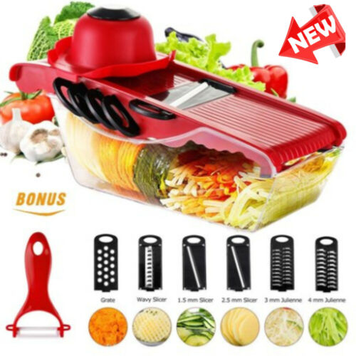 Mandoline Slicer Vegetable Food Slicer Kitchen Chopper Cutter Fruit Tomato - Deals Kiosk