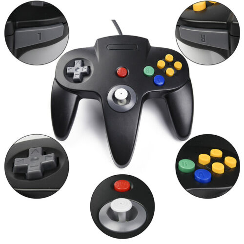 For Nintendo 64 N64 Controller Video Game Console Gamepad Joystick Joypad Wired - Deals Kiosk
