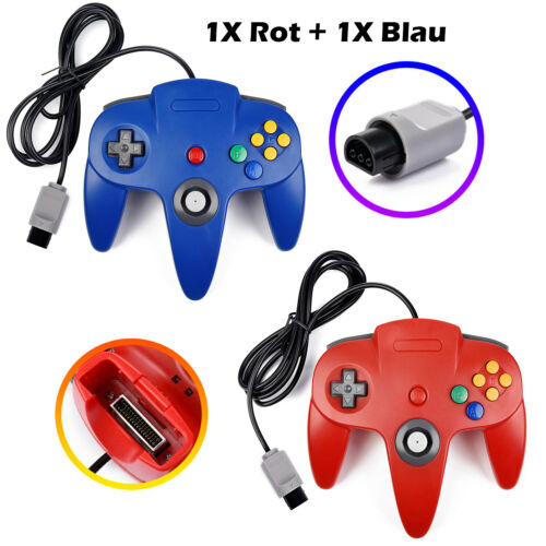 For Nintendo 64 N64 Controller Video Game Console Gamepad Joystick Joypad Wired - Deals Kiosk