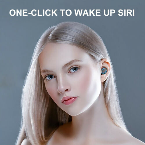 TWS Bluetooth 5.0 Earbuds Wireless Earphones Stereo in-Ear Headphones Deep Bass - Deals Kiosk