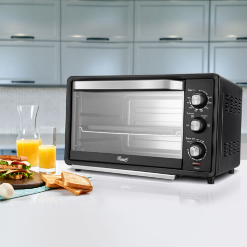 6-Slice Convection Toaster Oven 19L Countertop Bake/Broil/Toast 12” Pizza - Deals Kiosk