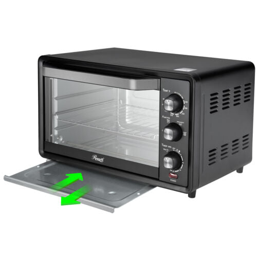 6-Slice Convection Toaster Oven 19L Countertop Bake/Broil/Toast 12” Pizza - Deals Kiosk
