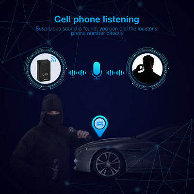 GF07 Magnetic GSM Mini Car SPY GPS Tracker Real Time Tracking Locator Device - Deals Kiosk