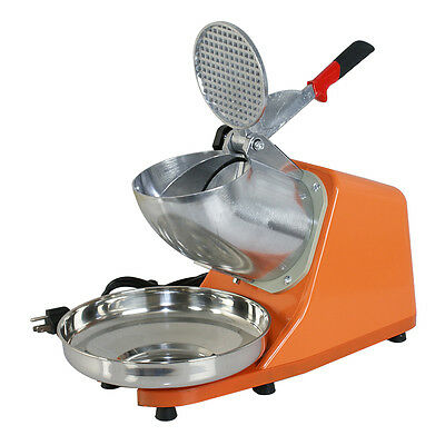 300W Electric Ice Crusher Machine Shaver Shaved Icee Snow Cone Maker 143 lbs New - Deals Kiosk