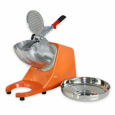 300W Electric Ice Crusher Machine Shaver Shaved Icee Snow Cone Maker 143 lbs New - Deals Kiosk