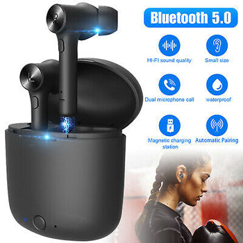 Wireless Bluetooth 5.0 Earphone Earbuds Sports Headsets In-Ear Stereo Headphones - Deals Kiosk