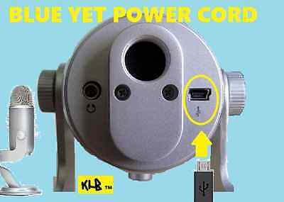 Blue Yeti Microphones USB Recording Mic Pro Studio Power Cord Cable Adapter - Deals Kiosk