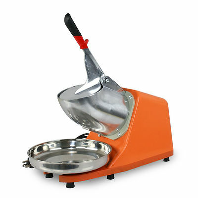 300W Electric Ice Crusher Machine Shaver Shaved Icee Snow Cone Maker 143 lbs New - Deals Kiosk