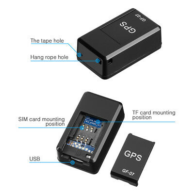 GF07 Magnetic GSM Mini Car SPY GPS Tracker Real Time Tracking Locator Device - Deals Kiosk