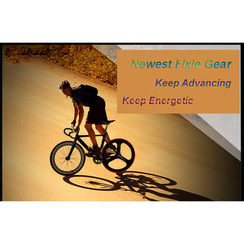 700C Racing Bike Bicycle Aluminum Alloy Frame Fixed Gear Fixed Cog Back Riding Track Bike - Deals Kiosk
