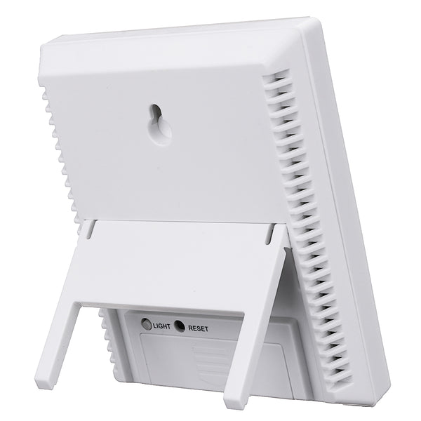 CH-904 Thermometer Hygrometer Temperature Humidity Tester Backlight Time Date Calendar Alarm Clock - Deals Kiosk