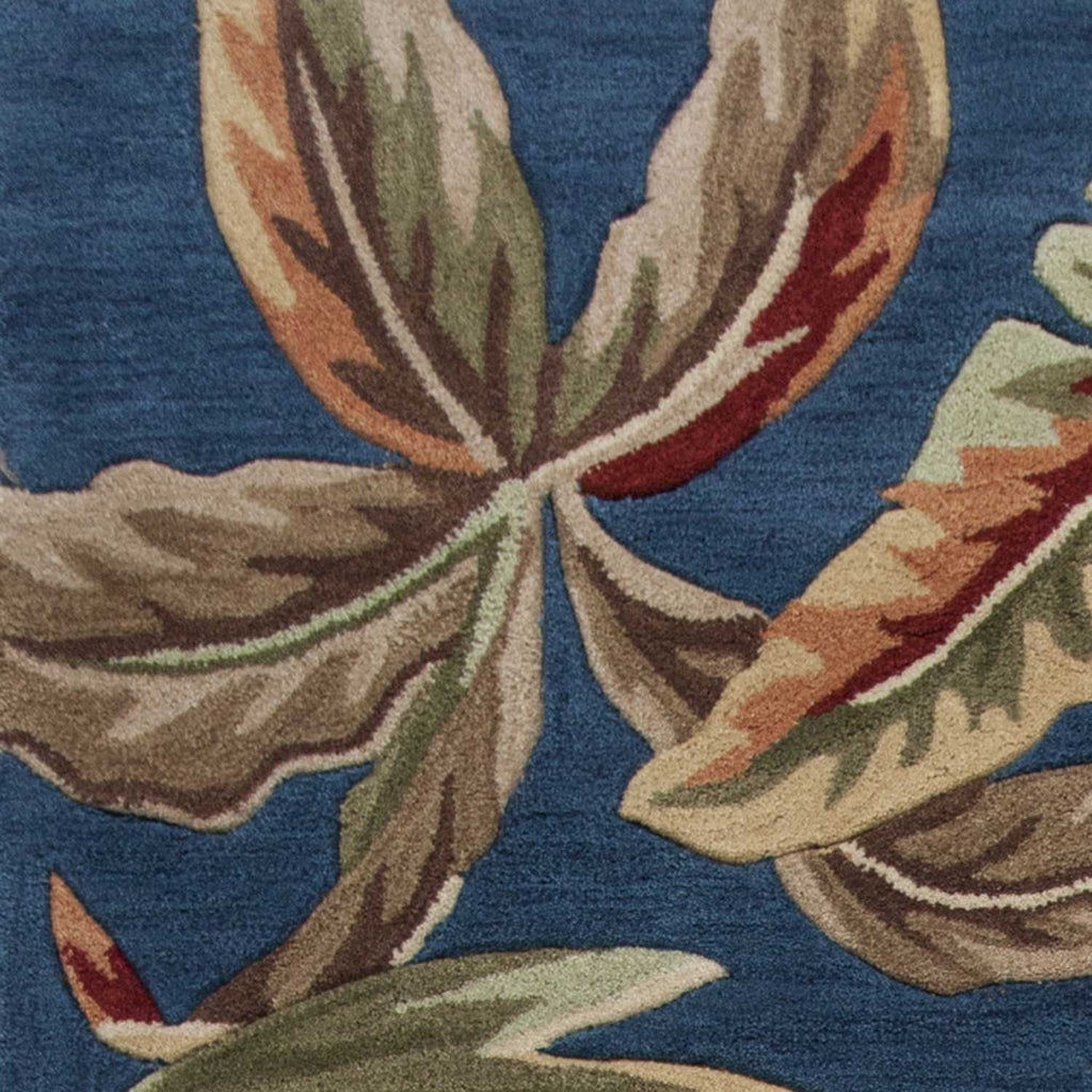 5' x 7'6" Polyester Ink Blue Area Rug - Deals Kiosk