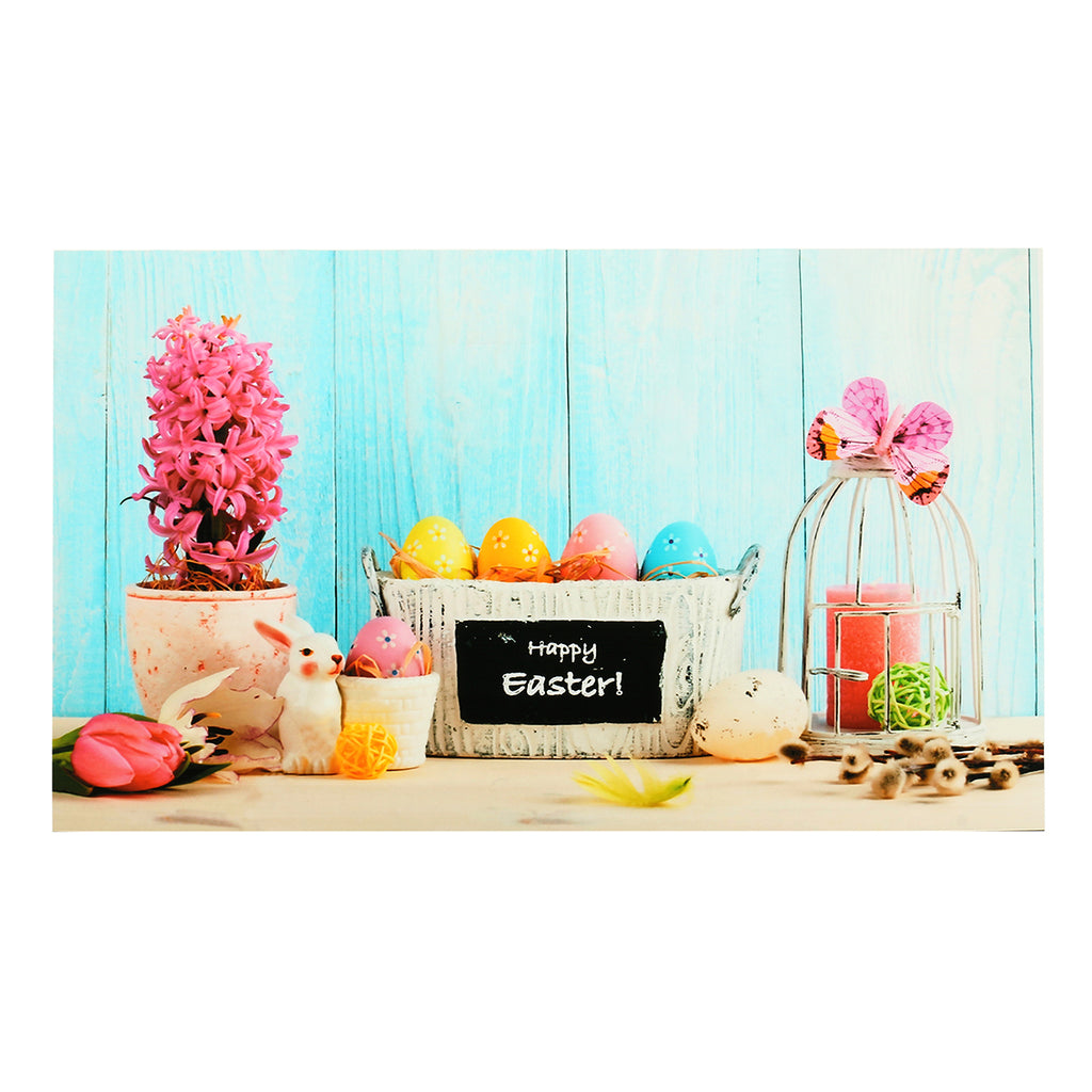 7x5ft/5x3ft Happy Easter Theme Thin Vinyl Photography Backdrop Background Studio Photo Prop - Deals Kiosk
