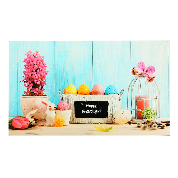 7x5ft/5x3ft Happy Easter Theme Thin Vinyl Photography Backdrop Background Studio Photo Prop - Deals Kiosk