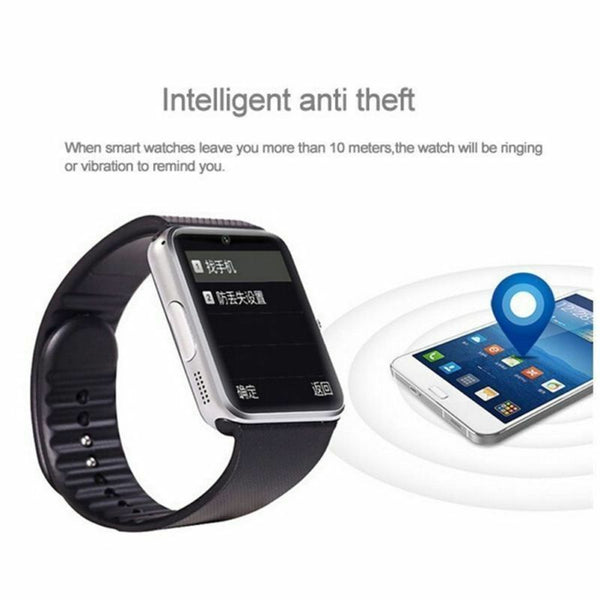 Latest 2018 GT08 Bluetooth Smart Watch Phone Wrist Watch for Android and iOS US - Deals Kiosk