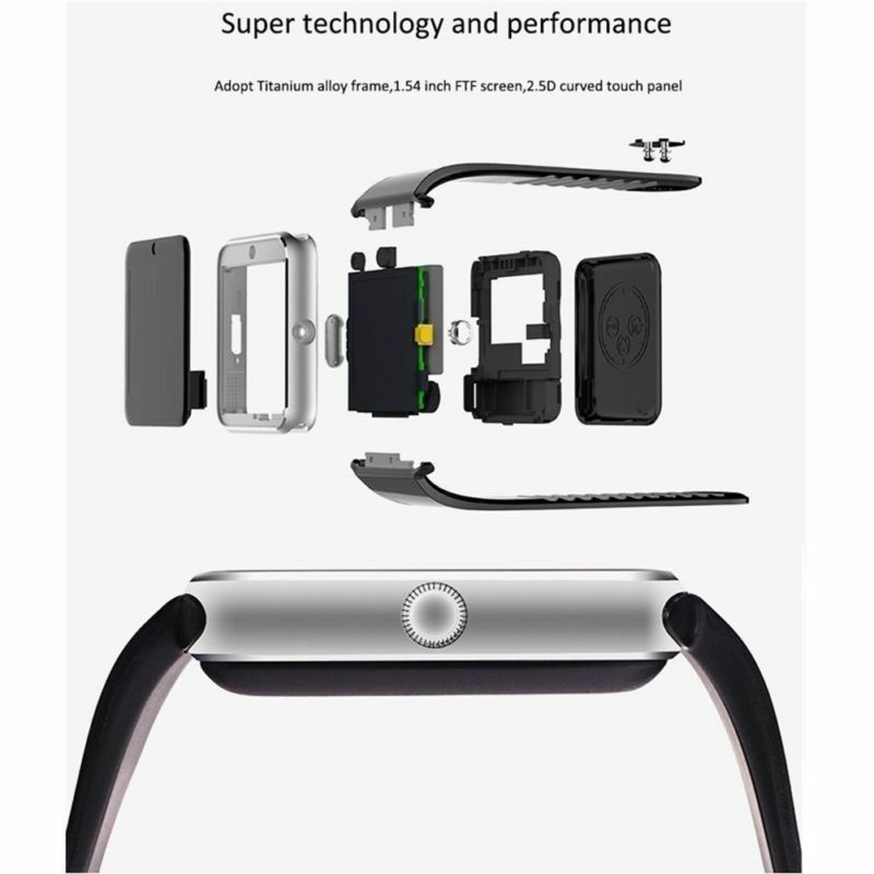 Latest 2018 GT08 Bluetooth Smart Watch Phone Wrist Watch for Android and iOS US - Deals Kiosk