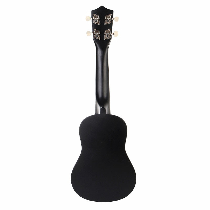 21 Inch Economic Soprano Ukulele Uke Musical Instrument With Gig bag Strings Tuner Black - Deals Kiosk