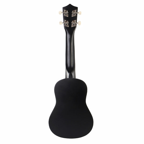 21 Inch Economic Soprano Ukulele Uke Musical Instrument With Gig bag Strings Tuner Black - Deals Kiosk
