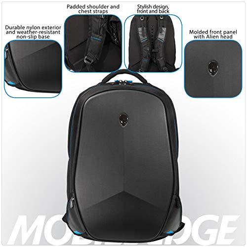 Mobile Edge Alienware Vindicator AWV15BP2.0 Carrying Case (Backpack) for 15.6" Notebook - Black, Teal - Deals Kiosk