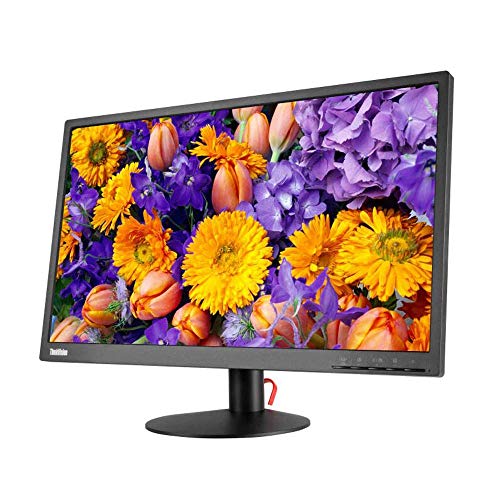 Lenovo ThinkVision E24-10 23.8" Full HD WLED LCD Monitor - 16:9 - Raven Black - Deals Kiosk