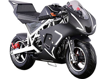 Cali Gas Pocket Bike 40cc White - Deals Kiosk