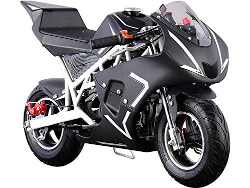 Cali Gas Pocket Bike 40cc White - Deals Kiosk