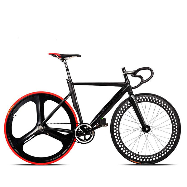 700C Racing Bike Bicycle Aluminum Alloy Frame Fixed Gear Fixed Cog Back Riding Track Bike - Deals Kiosk