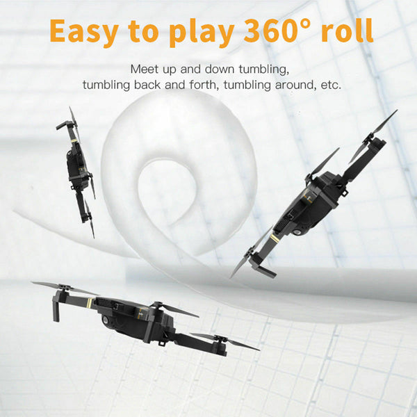 Cooligg FPV Wifi Drone With HD Camera Aircraft Foldable Quadcopter Selfie Toys - Deals Kiosk