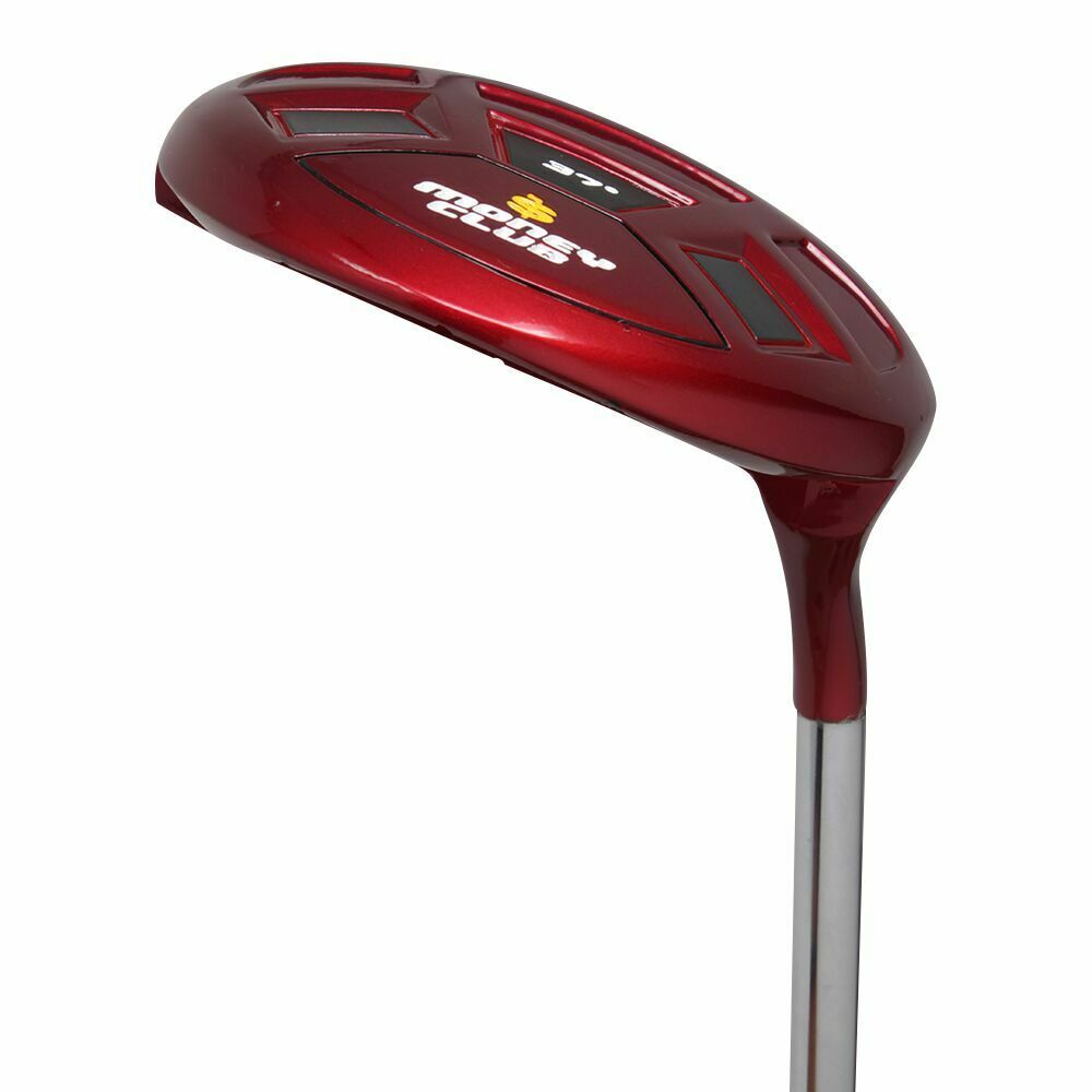 Money Club Golf Chipper Right Handed Mens 37° Red Club Chipping Chip Bump Run - Deals Kiosk