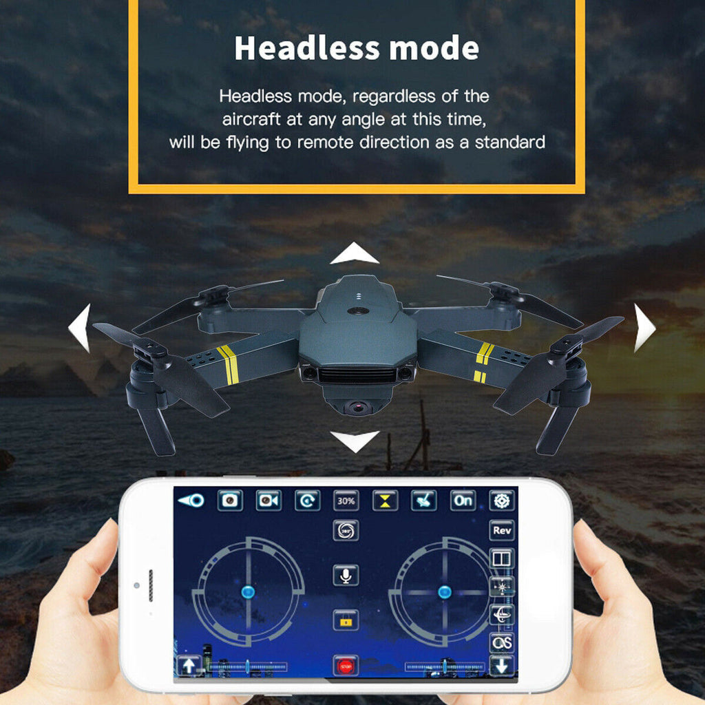 Cooligg FPV Wifi Drone With HD Camera Aircraft Foldable Quadcopter Selfie Toys - Deals Kiosk