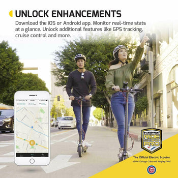 Swagtron High Speed Electric Scooter 8.5” Cushioned Tires Cruise Control SG-5S - Deals Kiosk