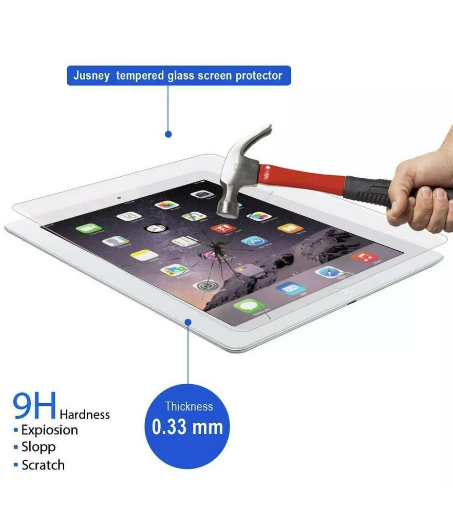 2-Pack Tempered Glass Screen Protector For iPad 2 3 4 Air Pro 9.7"10.2‘10.5" 11" - Deals Kiosk
