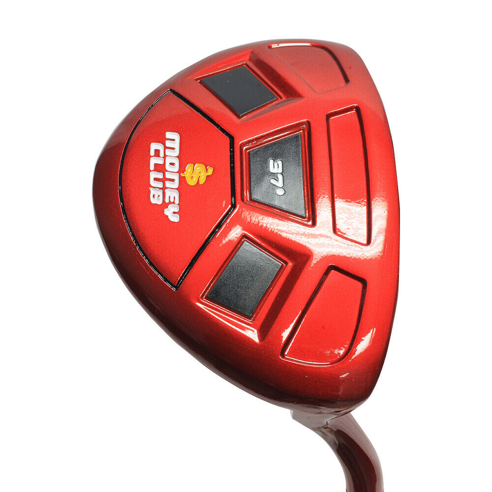 Money Club Golf Chipper Right Handed Mens 37° Red Club Chipping Chip Bump Run - Deals Kiosk