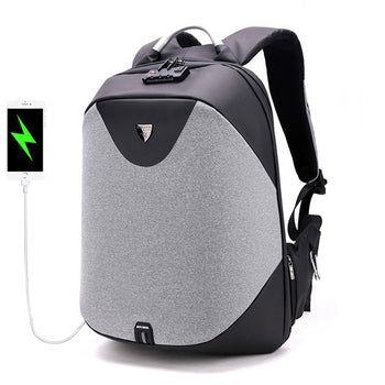 Anti Theft Customs Lock Laptop Backpack Bag Travel Bag With USB Charging Port - Deals Kiosk
