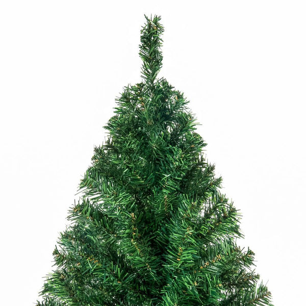 6ft Easy Up Faux Pine Hinged Christmas Tree with Metal Stand Stand - Deals Kiosk