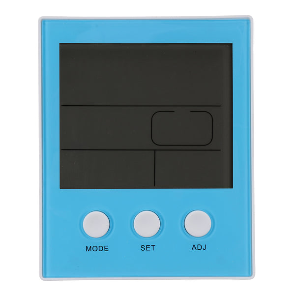 CH-904 Thermometer Hygrometer Temperature Humidity Tester Backlight Time Date Calendar Alarm Clock - Deals Kiosk