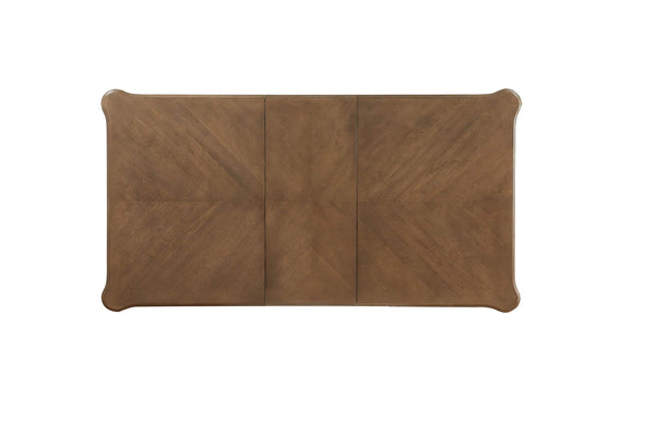 64-88" X 44" X 30" Gray Oak Dining Table - Deals Kiosk