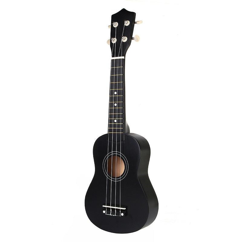 21 Inch Economic Soprano Ukulele Uke Musical Instrument With Gig bag Strings Tuner Black - Deals Kiosk