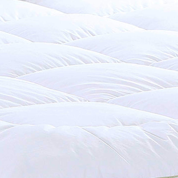 18" Square Quilted Accent King Piping Mattress Pad With Fitted Cover - Deals Kiosk
