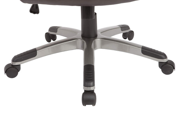 Brown Pu Swivel Adjustable Powder Coated Office Chair - Deals Kiosk