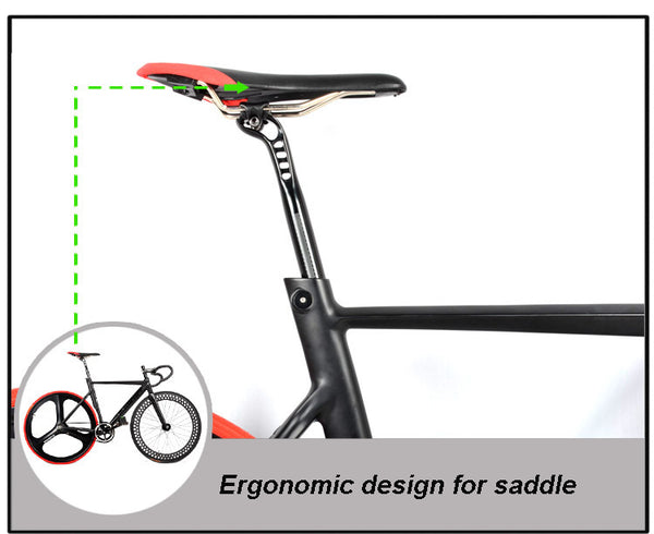 700C Racing Bike Bicycle Aluminum Alloy Frame Fixed Gear Fixed Cog Back Riding Track Bike - Deals Kiosk